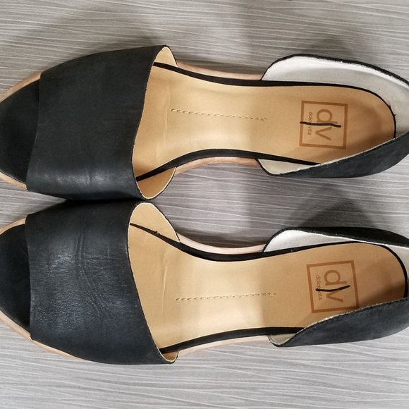 Dolce Vita 'Datsun' Flats, Black Leather, Womens Size 10 - Picture 8 of 9